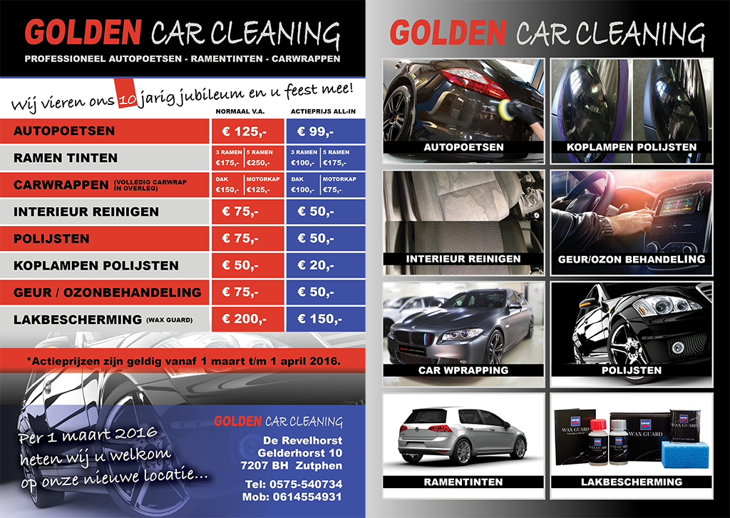 Golden Carcleaning